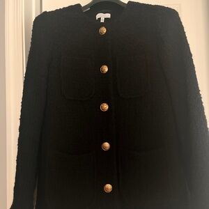 OTHER STORIES Gold Button Tweed Jacket